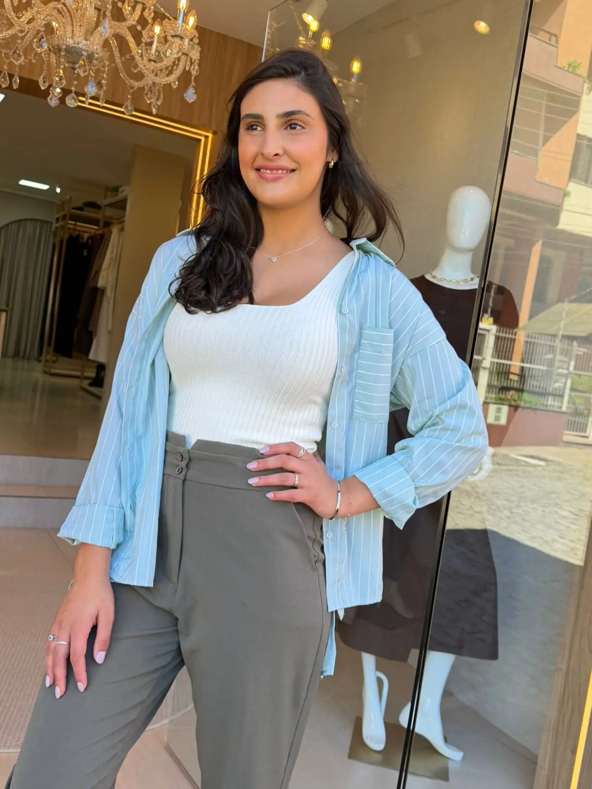 Calça biamar verde 1