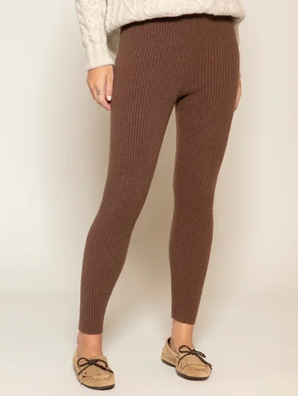 Calça fio pluma marrom 2