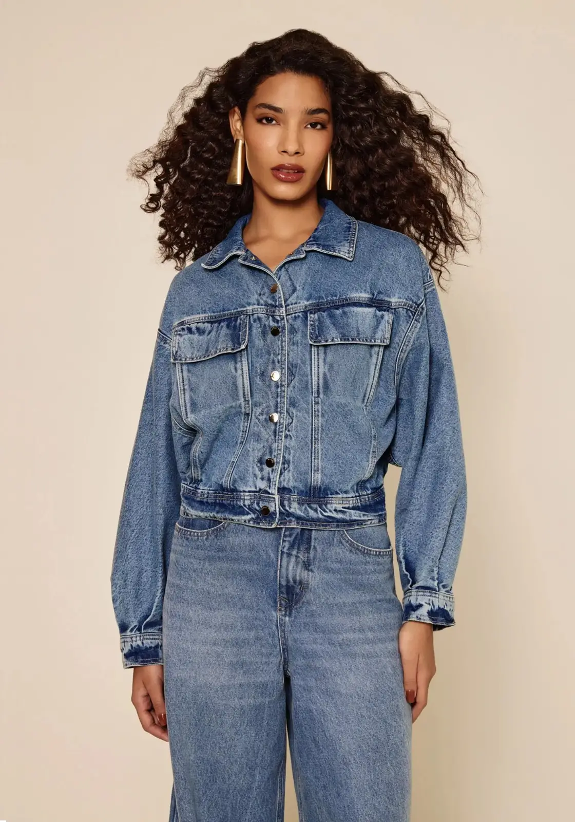 Jaqueta Jeans claro