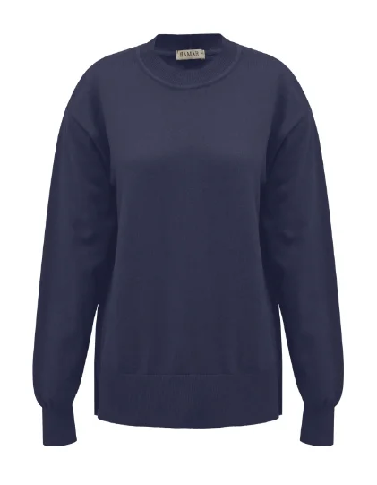 Blusa mullet azul