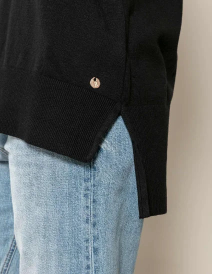 Blusa mullet detalhes