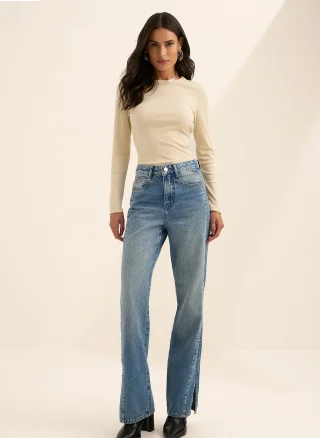 Calça jeans lez a lez