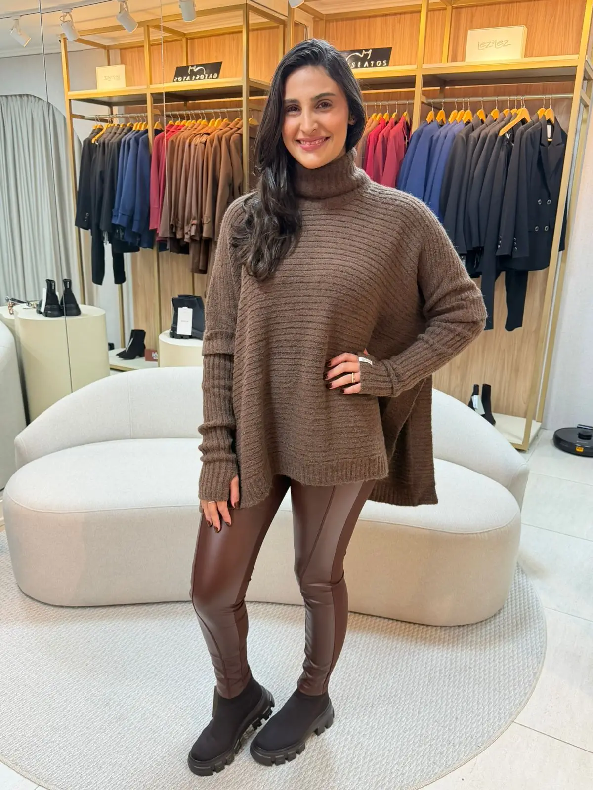 Blusa marrom biamar 2