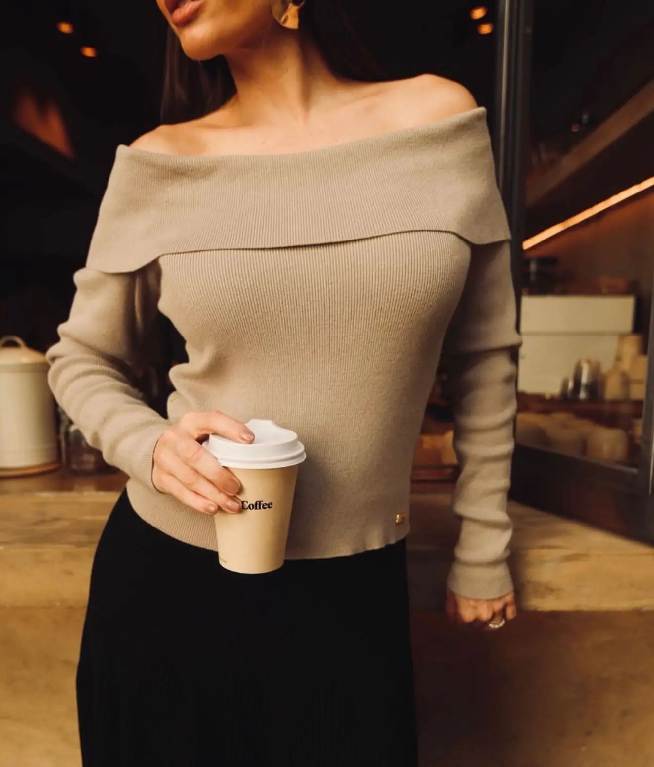 Blusa ombro a ombro