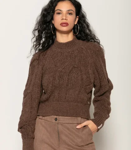 BLUSA MARROM