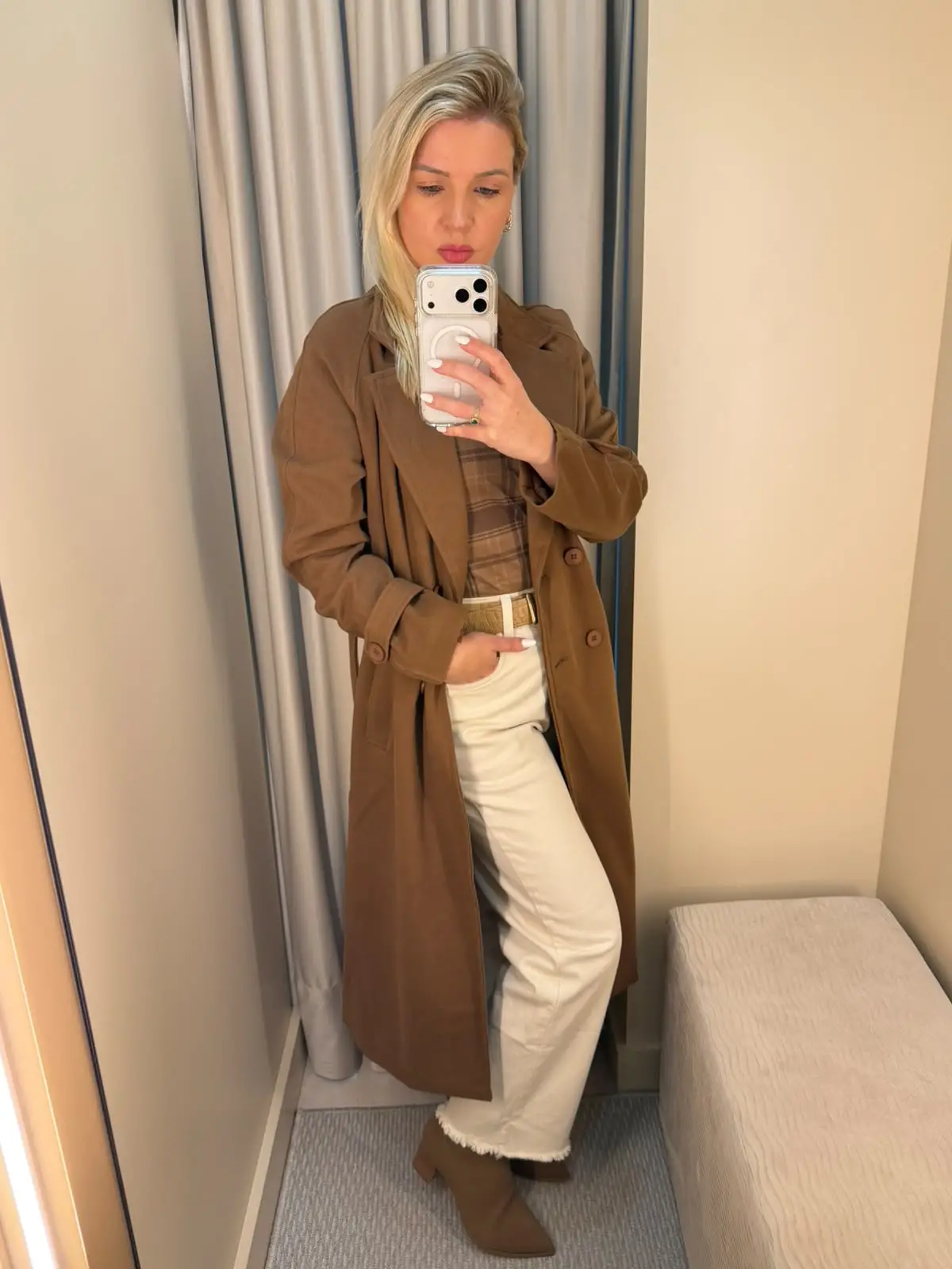 Trench Coat Marrom 2