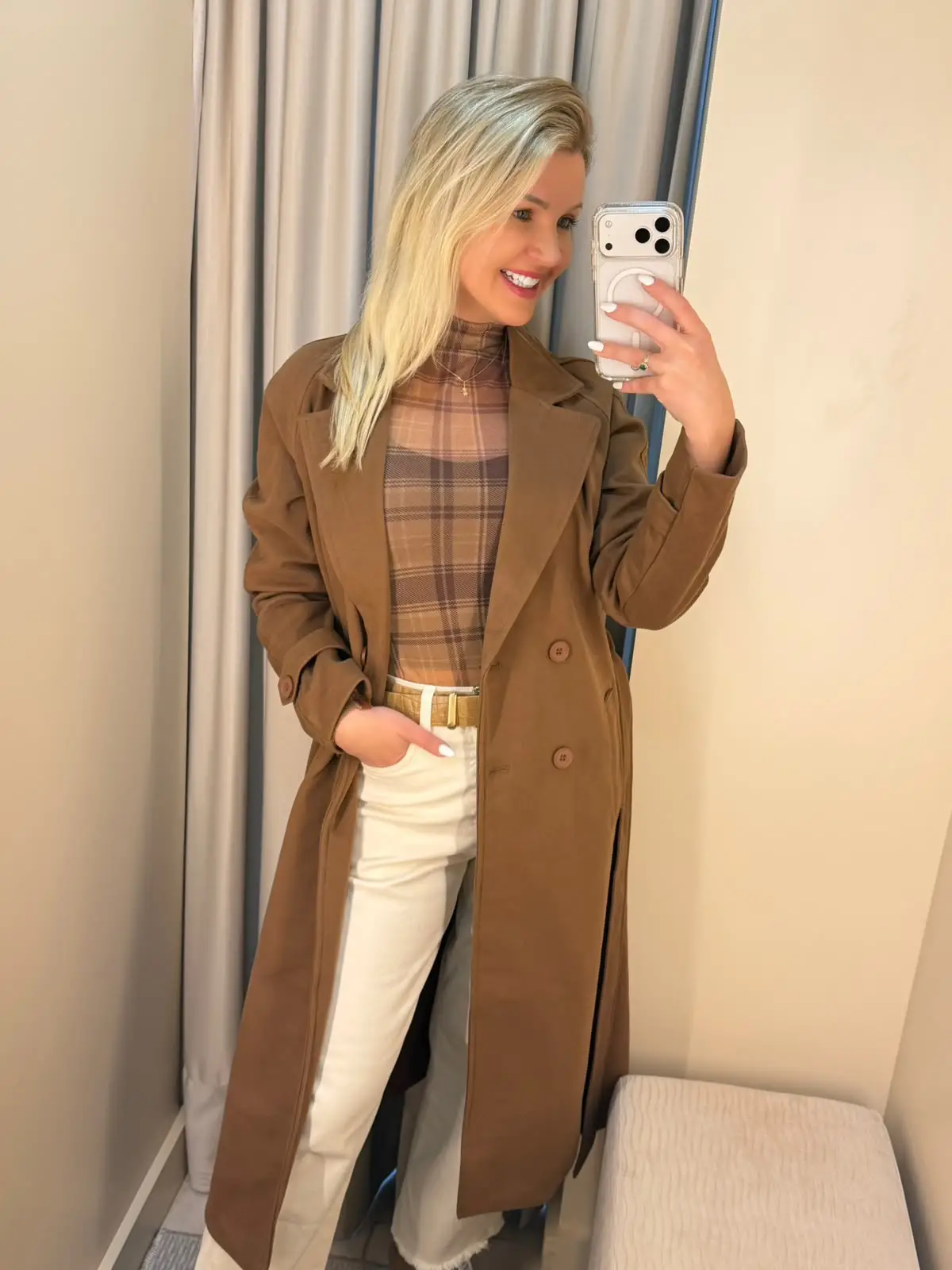 Trench Coat marrom 1