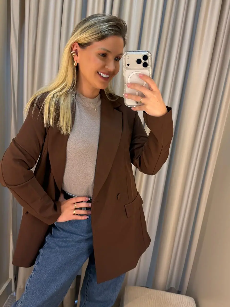 Blazer marrom 1