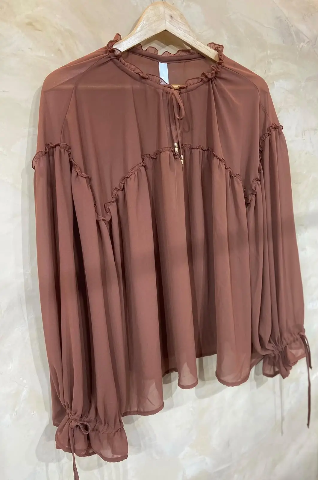Camisa marrom